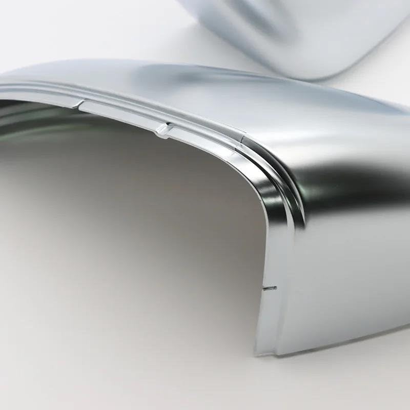 Coques de rétroviseurs chromées effet miroir pour Golf 7 - 4