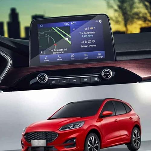 Écran Ford Focus Mk4 Sync3 2019 protégé des rayures en verre trempé