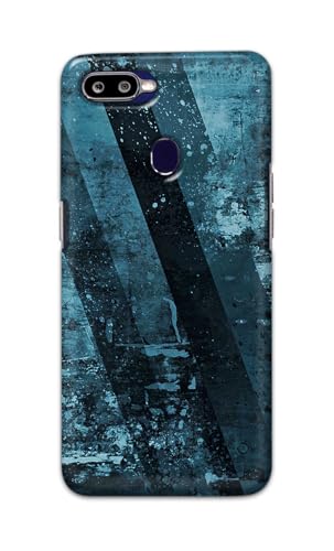 Image of Printed Hard Back Cover for Oppo F9 | Oppo F9 Pro Back Cover (Rugged Background -J1) -190724(EA)