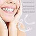 ZSS Dientes Superiores, Prótesis Dental Provisional Dientes, Postizas Reales Snap On Sonrisa...