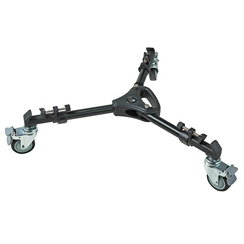 Tether Tools Rock Solid Aero Tripod Roller Dolly Stativwagen für Dreibeinstativ - z.B. für Kamerastativ oder Lampenstativ