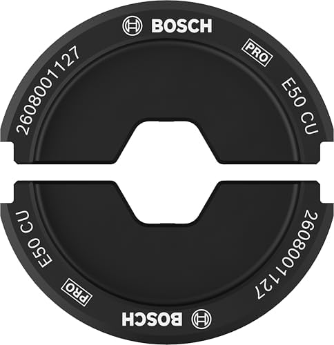 Bosch 1x PRO Presseinsatz für Kupfer (67 x 45 mm, Professional Zubehör Crimpwerkzeuge)