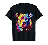 Photo Gallery pitbull pittie dog - pop art pitbull colorato maglietta Photo Gallery pitbull pittie dog - pop art pitbull colorato maglietta