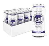 Hiball Clean Energy Seltzer Water, Caffeinated Sparkling Water Made with Vitamin B12 and Vitamin B6, Sugar Free 16 Fl Oz (Pack of 8), Blackberry