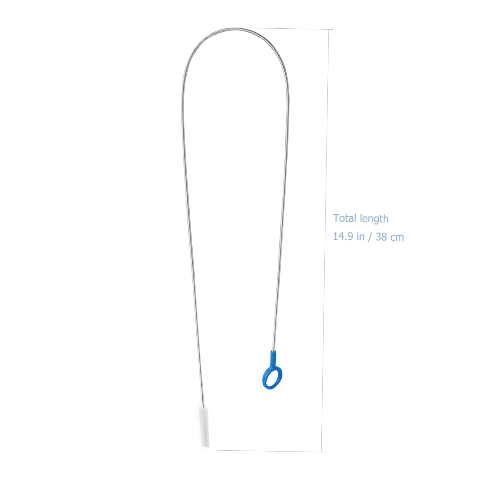 Mobestech 9 Pcs Set Flexible Flasche Pinsel Reiniger Rohr Stroh Flasche Stroh Hause Reinigung Liefert Weiß