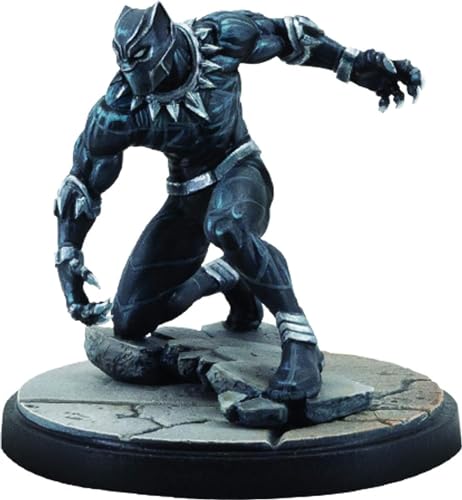 Atomic Mass Games , Marvel Crisis Protocol: Character Pack: Black Panther and Killmonger, Miniatures Game, Ages 10+, 2+ Players… – Ansicht 4