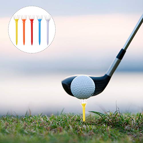 BESPORTBLE Suporte de bola de golfe de plástico, 7 cm, acessórios profissionais duráveis, ferramenta