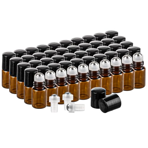 Protezione UV：Flaconi in vetro marrone resistente, con riduttore di foro e tappo nero. Protegge efficacemente gli oli essenziali dai raggi UV, portatile per viaggi, escursioni, campeggio o spa.