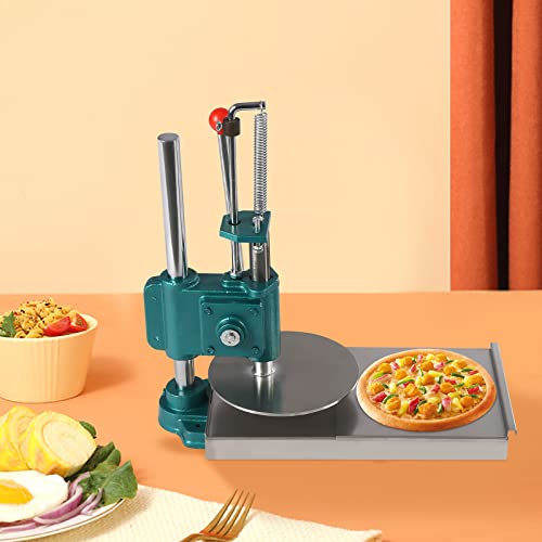Dreamrcoach Manual Pizza Dough Press Machine, 9.5 Inch Commercial Dough Press W/ 0.2 Inch Thick Disc thumb #1