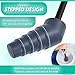 THRUSTER Toilet Plunger for US Siphonic Toilets | Applies Hydraulic Pressure to Unclog The Most Persistent Blockages| Best Heavy Duty Toilet Plunger and Unblocker for US Blocked Toilets