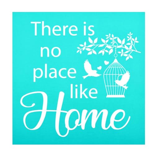 MANGOUSONG Screen Printing Kit,21x21cm There Home Silk Screen Stencils Reusable Silkscreen Print Kit for Printing Handbag Decoration Template ?Seal Tool