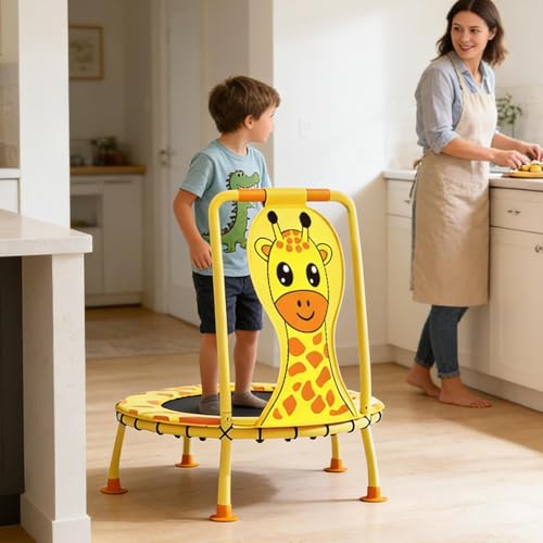 Trampoline pour eviter les chutes de votre enfant fitness 100 cm