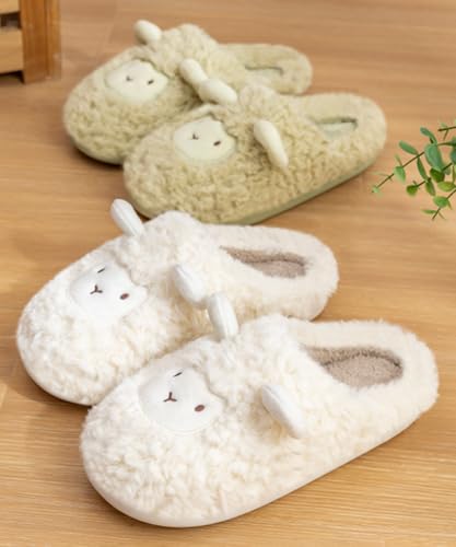 Novelty Panda Plush Animal Slippers Warm Cute Soft Thick Soled Women's Home Cotton Slippers for Indoor Outdoor2