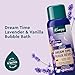 Kneipp Dream Time Lavender & Vanilla Aromatherapy Bubble Bath - Good for Unwinding Before Bed - Vegan - Sulfate Free - 13.5 fl oz - Up to Eight Baths
