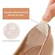 NITAIUN 6 Paar Silikon Fersenschuhpolster für Damen Herren, Fersenschutz, Heel Protector Pads, Selbstklebende, Fersenpolster für High Heels, Weich und Bequem, Verhindert Reibungsblasen (6 Paar)