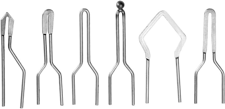 23pcs Pyrography Wire Tips, Tips for Pyrography Machine, Replacement Wood Burning Tip Kit, Portable Wood Burning Tip Wire Nibs(Color:Silver)