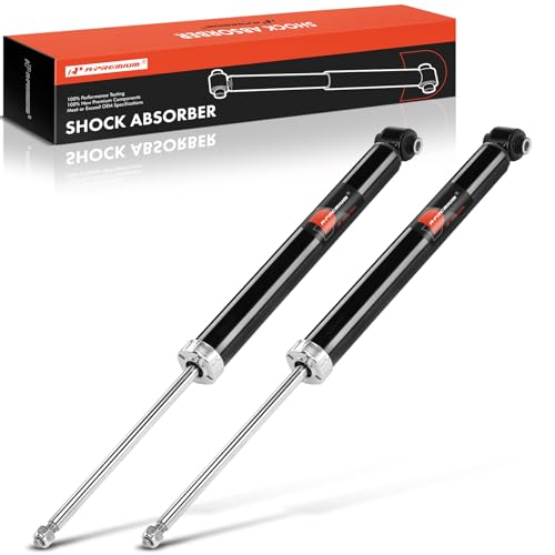 A-Premium Set of 2 Rear Shock Absorber Compatible with Mercedes-Benz W212 E250 2014-2016, E350 2010-2016, E400 2014-2015, E550 2012-2014, E63 AMG 2010