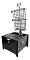 Heavy duty Iron Cross Argentinian asador grill Made in Argentina - Premium Argentine Grill - Parrilla Asado - Fully disassembled. Size XL
