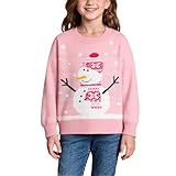 Genérico Jersey Navidad Niño 10 Años - Suéter con Estampado De Dibujos Animados Navideños para Niños Y Niñas Pequeños Jersey De Punto Cálido De Manga Larga Prendas De Punto Tops Navideños
