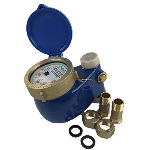 DAE V-75 Vertical Water Meter, 3/4Γ’β¬Β NPT Couplings, Measuring in Gallons DAE V-75 Vertical Water Meter, 3/4Γ’β¬Β NPT Couplings, Measuring in Gallons