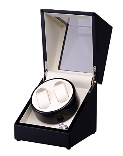 Medetai Wooden Automatic Rotation Y0200A (Black and Off White) Watch Winder Storage Case Display Box, 5 Mode Operation System (B0BX487FP6) Amazon Price History, Amazon Price Tracker