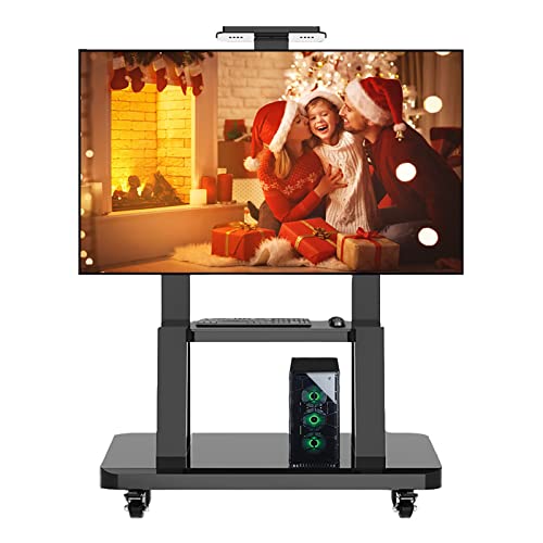 Soporte para TV móvil de piso para TV de 65/75 pulgadas miniatura 1