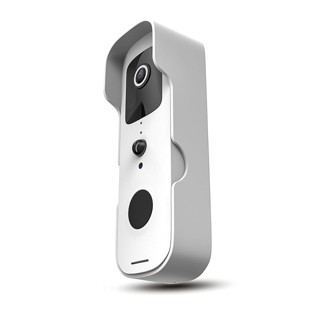 Sonnette Vidéo Intelligente Étanche avec Vision Nocturne WiFi