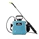 Elektrische Pumpe für Pflanzen, batteriebetrieben, Gartensprüher mit Schultern, wiederaufladbar, Pumpe, batteriebetrieben, 5 l, tragbar (8 Liter)