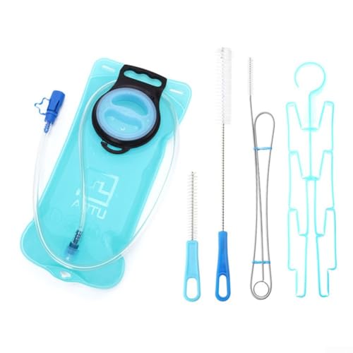 Bolsa de hidratación de alto rendimiento para exteriores de 2 litros con un sello eficaz para evitar fugas y un práctico juego de cepillos