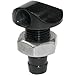 Jetinetics 8mm Water Bypass Fitting - 90deg. - Black 5019-8
