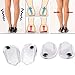 Skeerthy Orthopedic Insole Heel Cushion Insert, 2 Pairs Perfect Halfsphere Design for O/X Type Leg Bowlegs and Knock Knees Women Men