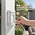 Modern Shade Louvered Pergola 10'x10' with USB Charging Power Strip, White