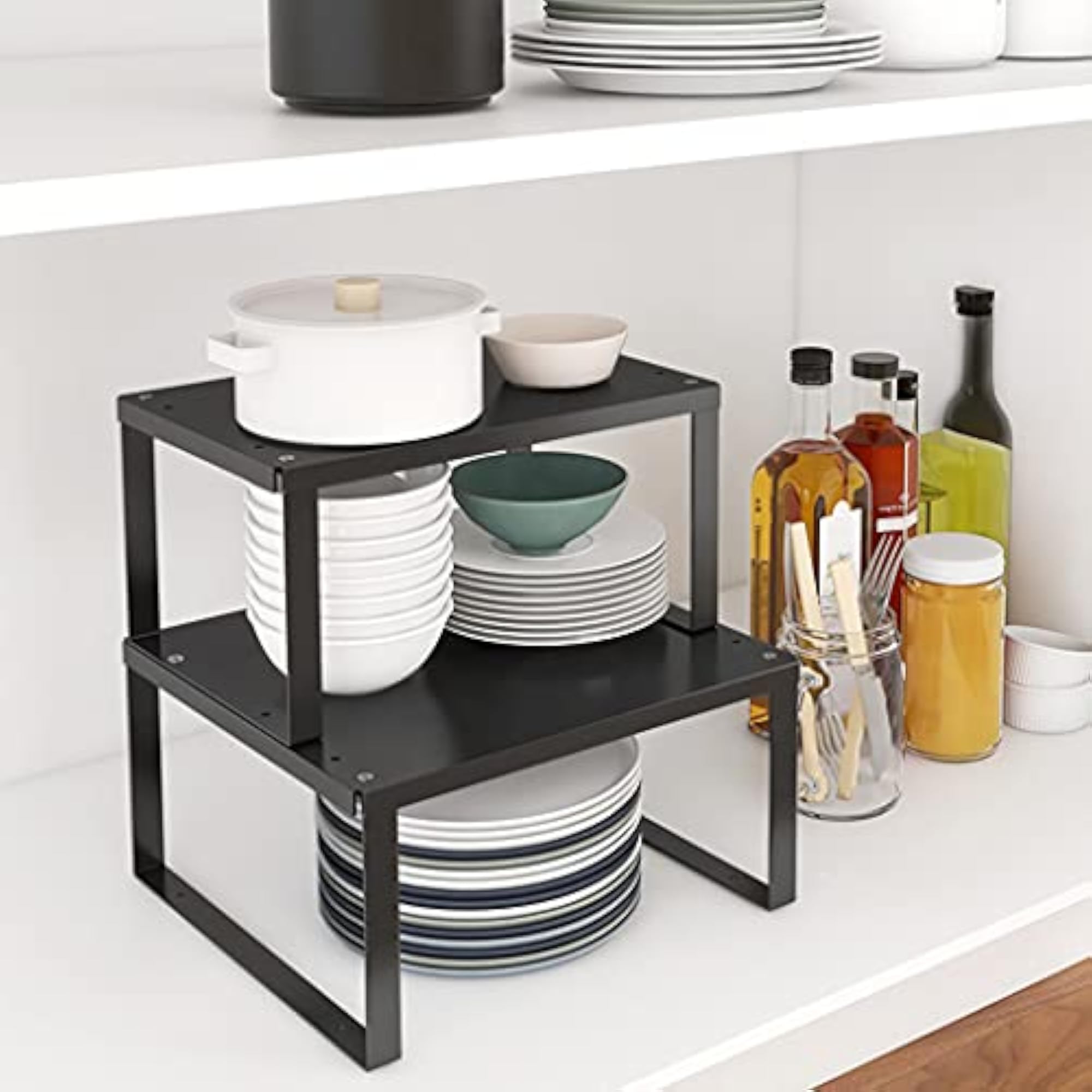 Kitchen Rack Table Top Storage Shelf Wide Application for Pantry Medium