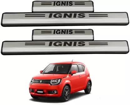 Image of Door Sill /Foot Step Stainless Steel Plates Compatible with Ignis (Set of 4 Pcs)