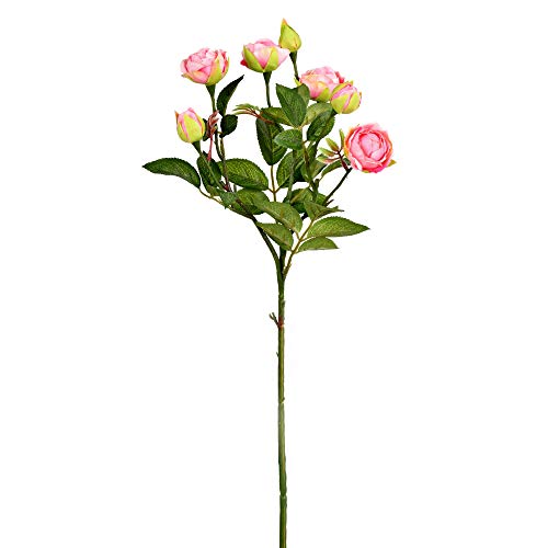 Vickerman 20.5'' Artificial Tea Rose Spray. Includes 3 Sprays per Pack. by Vickerman - Used condition - US$19.36