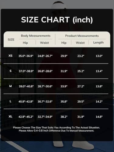 AFFOLE Women's Tennis Golf Skirts High Waisted with Pockets Inner Shorts for Athletic Skorts Sports Running Pickleball Purple — view 6