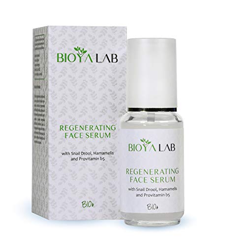 Bioya Lab Siero Acido Ialuronico Puro Crema Viso Antirguhe E Bava Di Lumaca Potentissimo Contro Acne Macchie Della Pelle Cicatrici Occhiaie Grande Flacone Da 50 Milliliters Biologico