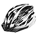 Lixada Casco Bici Casco da Bicicletta, Caschetto Bici 56-60cm con Visiera, 18 Vents Doppio in Regolabile Casco da Bicicletta Strada per Uomo e Donna