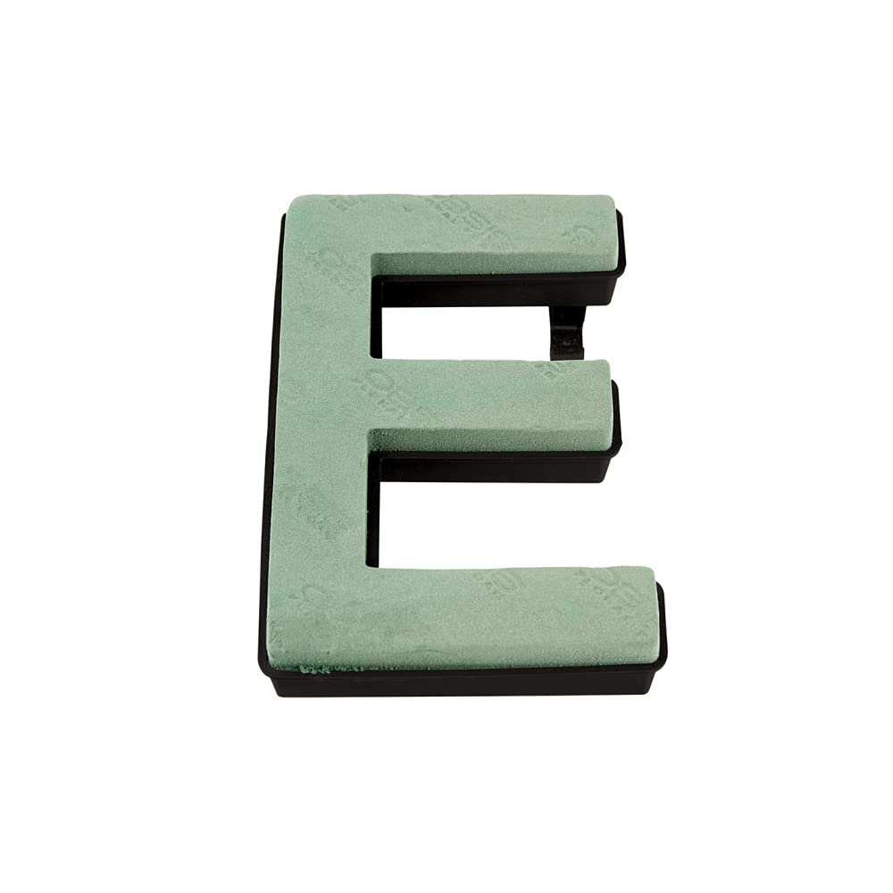 Floristrywarehouse Green Oasis Naylorbase Quick Clip Letter E