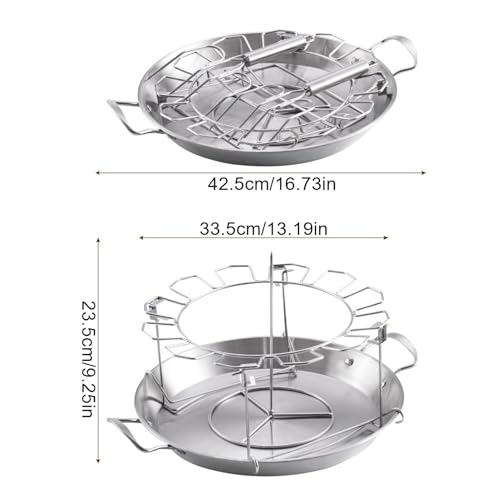 Grille de cuisson en acier inoxydable pour cuisses de poulet