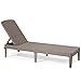 Keter Lettino Prendisole Jaipur, 187.5 x 58 x 29H cm, Colore Cappuccino, grigio