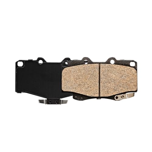 Image of Detroit Axle - Front Brake Pads for 1995-2002 Toyota 4Runner, 1995-2004 Tacoma 1996 1997 1998 1999 2000 2001 Ceramic Brake Pads Replacement