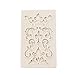 Produktbild gertong Kuchenform Geprägte Muster Form Silikonform DIY Dekoration 3D Fondant Kuchen Schokolade Form handgefertigte Ton Harz Seife Craft Tools Kreatives Geschenk