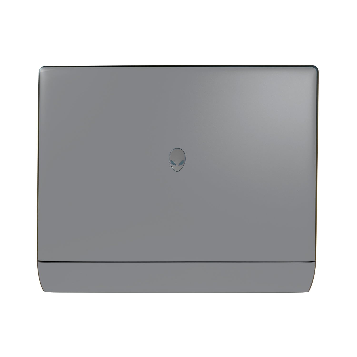Laptop Skin Compatible with Alienware 16 Area-51 (2025) Top Cover Only - Solid Gray - Premium 3M Vinyl Protective Wrap Decal Cover - Easy to Apply | Crafted in The USA by MightySkins