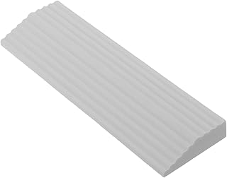 Gogogmee Almofada De Inclinação De Robô De Varredura Interna Pequenos Degraus Pvc Cinza Rampa De Inclinação Doméstica Porta De Transição Tapete De Rampa De Carneiro Para Cadeira De Rodas