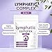 Umizze 6-in-1 Lymphatic Complex | Lymphatic Support Supplement | Dandelion,Burdock,Bromelain Herbal Blend | Vegan,Non-GMO | Supports Healthy Lymphatic Function & Skin Radiance,60 Capsules