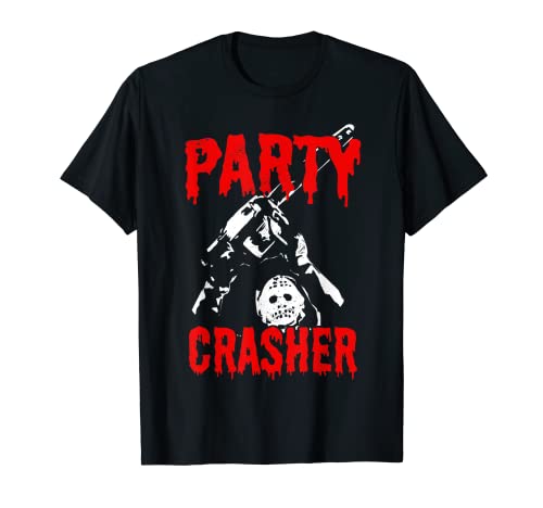 Halloween Horror Divertido Disfraz de Rompedor de Fiestas Camiseta