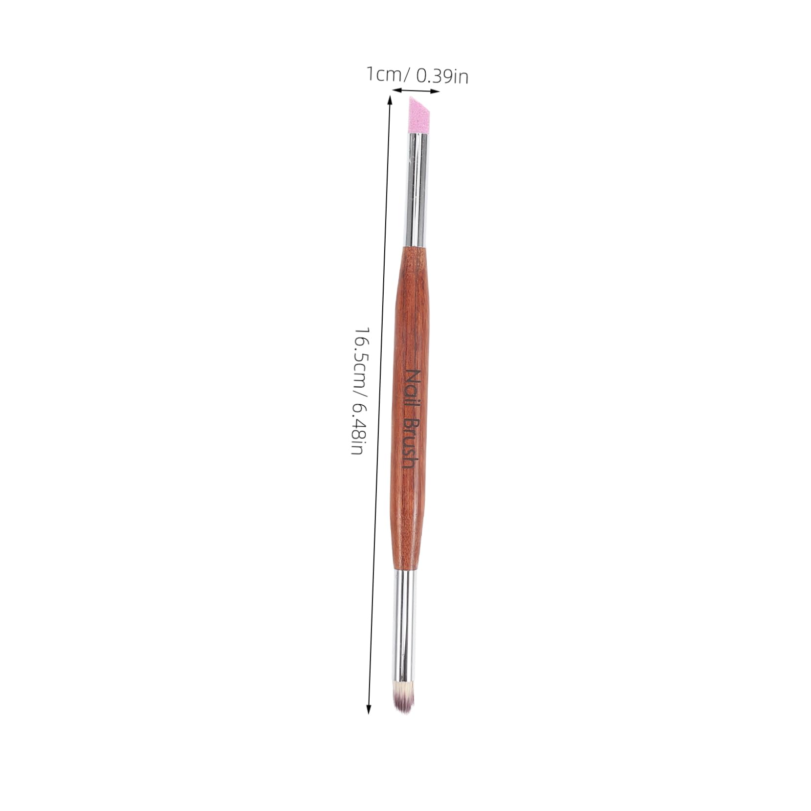 VICASKY Nail Art Engraving Pen Cuticle Sticks Nail Brush Nail Art Brush Cuticle Remover Pen Nail Art Pens Gel Polish Brush Nail Polish Remover Pen Nail Dust Brush Frosted Stone