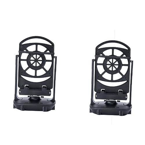 HANABASS Silent Pedometer All Portable Rotating Nick Oh Multifunctional Black Phone Brush Bearing Pedometer Red