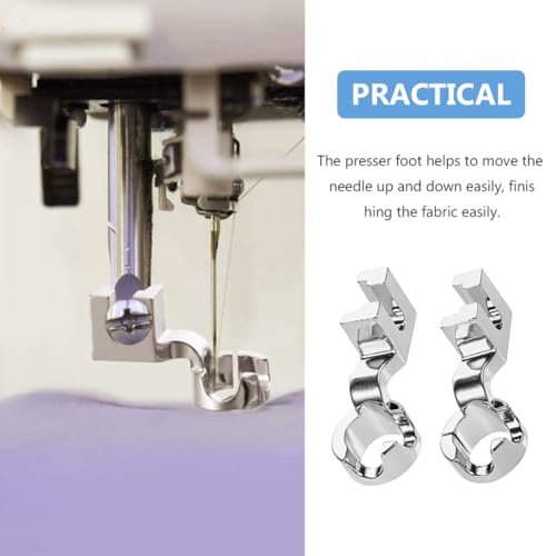 Kit de 2 Pies de Prensatelas para Máquina de Coser miniatura 3